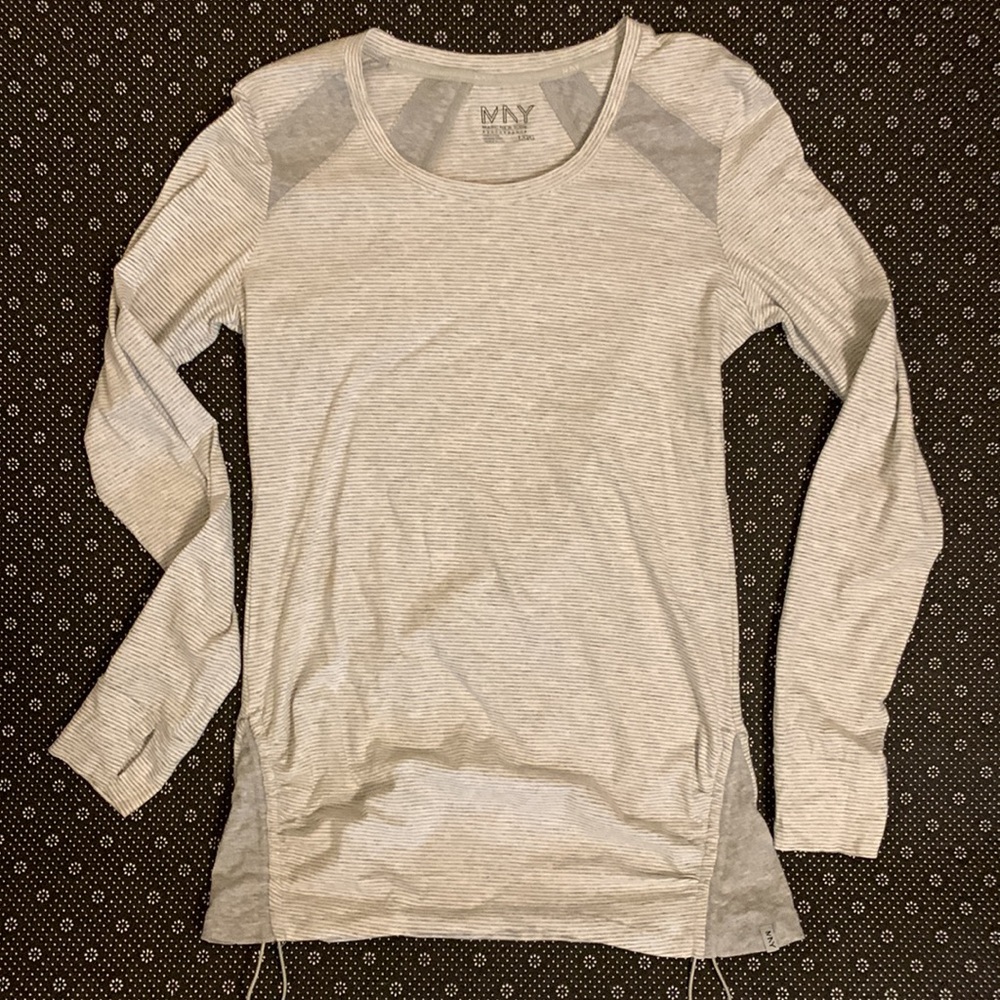 Marc New York Grey Performance Shirt, Long-sleeve